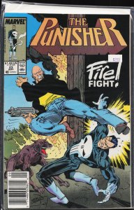 The Punisher #23 Newsstand Edition (1989) Punisher