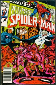 Spectacular Spider-Man 69 NM- 9.2 2nd Cloak & Dagger Marvel 1982