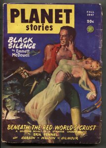 Planet Stories--Fall 1947--Emmett McDowell--Ray Bradbury--Pulp Magazine