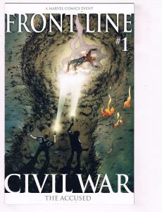 Civil War Front Line # 1 NM The Accused Marvel Comic Book VARIANT Cover Hulk J63