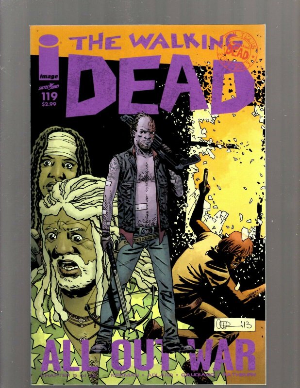 Lot Of 6 Walking Dead Image Comic Books # 116 117 118 119 120 121 Negan RP4