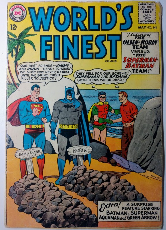 World's Finest Comics #141 (3.0, 1964)