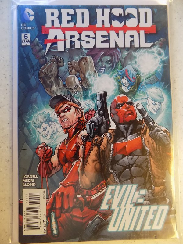 RED HOOD AND ARSENAL # 6