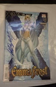 X-Men: Black - Emma Frost (2018 variant signed by cambell