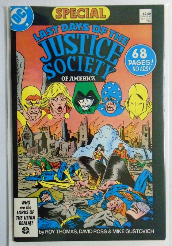 Last Days of the Justice Society Special #1, 8.0/VF (1986)