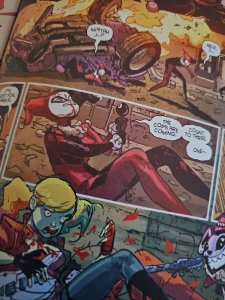 The last issue Harley Quinn 75 Frank Cho variant NM Card Stock glossy