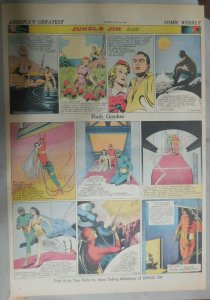 Flash Gordon Sunday by Alex Raymond from 7/28/1940 Large Full Page Size !