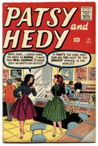Patsy and Hedy #70 1960- Paper Dolls- Marvel Comics FN