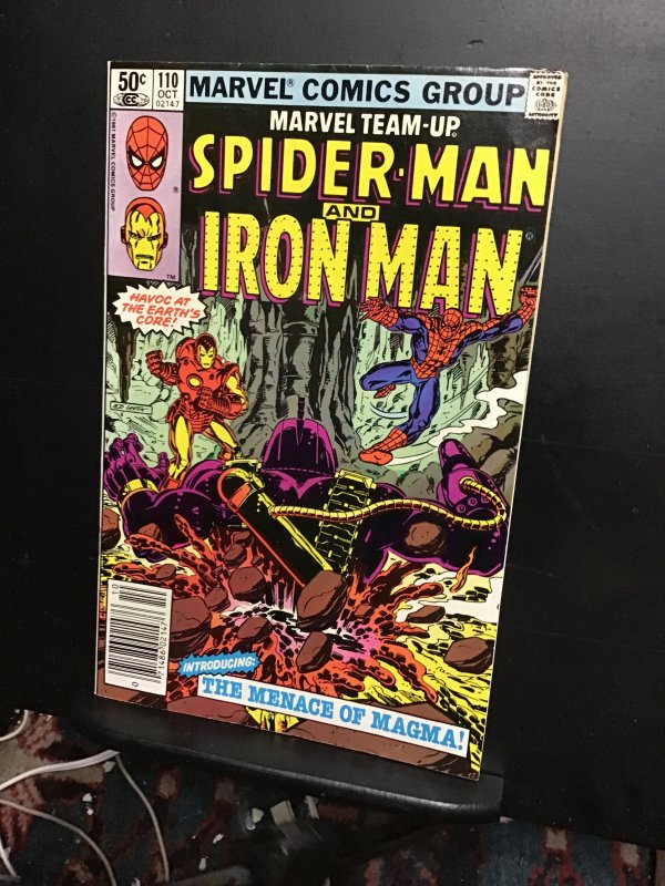 Marvel Team-Up #110 (1981) hi grade Iron Man and Spider-Man VF/NM Wow