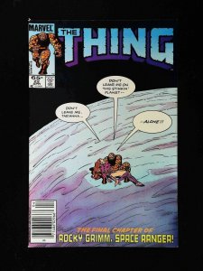 Thing #22  Marvel Comics 1985 Vf/Nm Newsstand