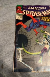 The Amazing Spider-Man #44 (1967)the lizard some tanning