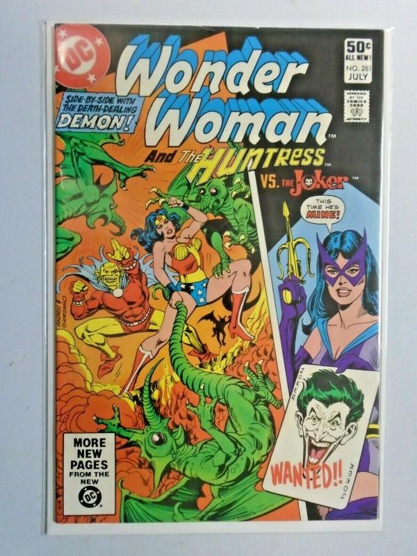 Wonder Woman #281 Joker appearance 1st Series 7.0 (1981)