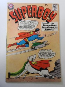 Superboy #109 (1963) VG- Condition 1 in tear fc