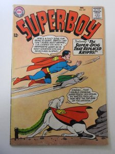 Superboy #109 (1963) VG- Condition 1 in tear fc
