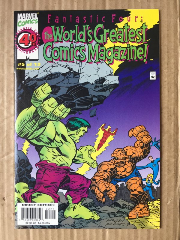 The Worlds Greatest Comics Magazine Fantastic Four #5
