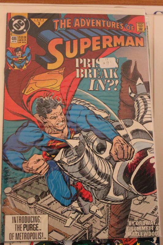 Adventures of Superman 486 VF/NM