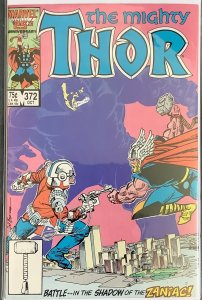 Thor #372 (1986, Marvel) First appearance of the Time Variance Authority.  NM