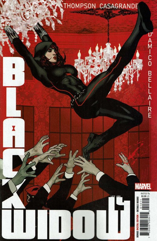 Black Widow (8th Series) #14 VF/NM ; Marvel | 54 Adam Hughes