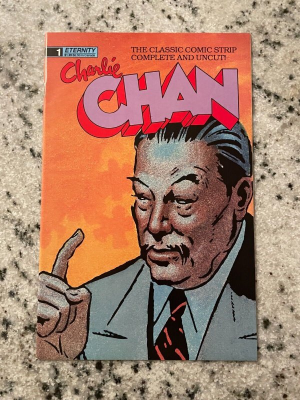 Charlie Chan # 1 NM Eternity Comics Comic Book Strip Complete & Uncut RF8 