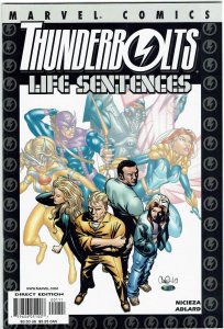 Thunderbolts: Life Sentences #1 Hawkeye Captain Marvel NM-