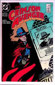 Crimson Avenger #1 (1988) The Crimson Avenger