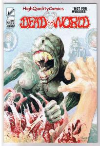 DEADWORLD 6, VF+, Vincent Locke, Zombies, Arrow, Undead, 1986, Horror