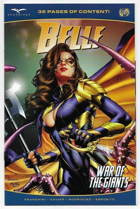 Belle War Of The Giants Onesthot #1 Cover C Anacleto (Zenescope, 2022) NM 