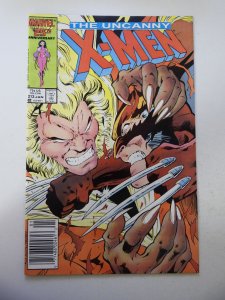 The Uncanny X-Men #213 (1987) Wolverine vs. Sabertooth! FN+ Condition