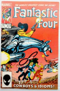Fantastic Four 272 1st cameo App of Nathaniel Richards