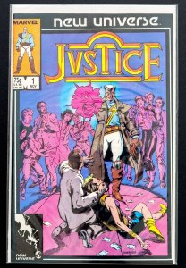 Justice #1,2,3,5,6 (1986) [Lot of 5 bks] - Classic Marvel Series - VF+