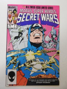 Marvel Super Heroes Secret Wars #7 (1984) VF+ Condition!