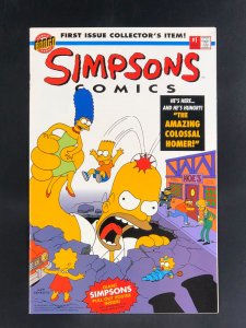 Simpsons Comics #1 (1993) NM- Premiere Issue Adapted from TV Show