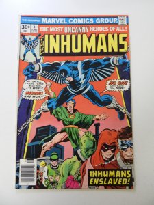 The Inhumans #5 (1976) FN condition subscription fold