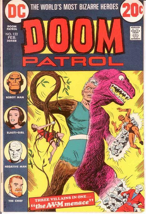 DOOM PATROL 122 VF-NM REPRINTS  Feb. 1973 COMICS BOOK