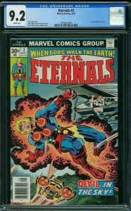 Eternals #3 (1976) CGC 9.2 NM-