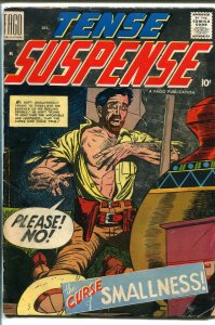 Tense Suspense #1 1958-Fago-1st issue-Egyptology-horror-Dick Ayers-GOOD/VG