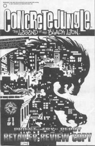 Concrete Jungle: The Legend of the Black Lion Ashcan #1 VF ; Acclaim | Retailer 
