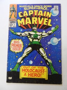 Captain Marvel #1 (1968) VG+ condition