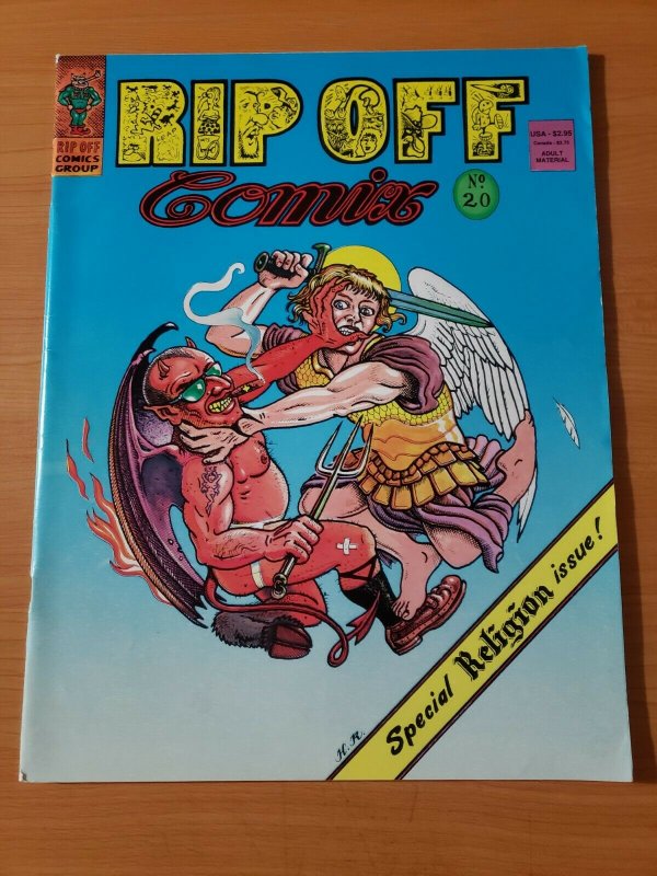 Rip Off Comics #20 ~ VERY FINE - NEAR MINT NM ~ 1988 Rip Off Press Underground