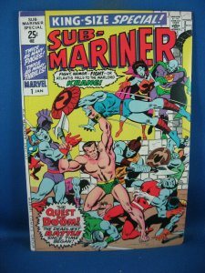 SUB MARINER KING SIZE SPECIAL 1 F VF 1971