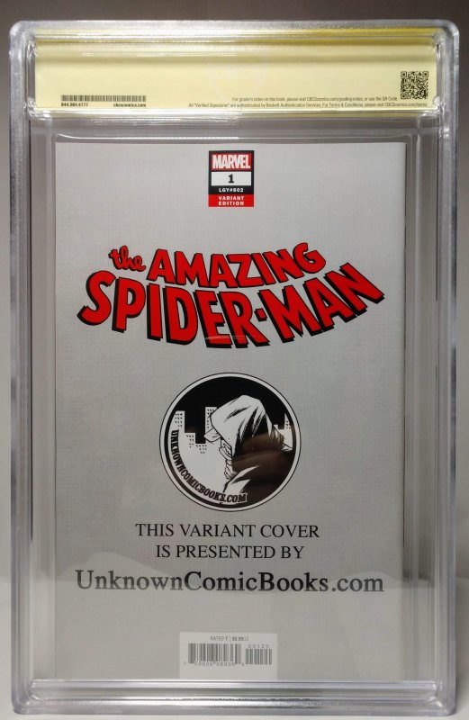 AMS #1 (2018), Tan Variant Cover SS 9.8