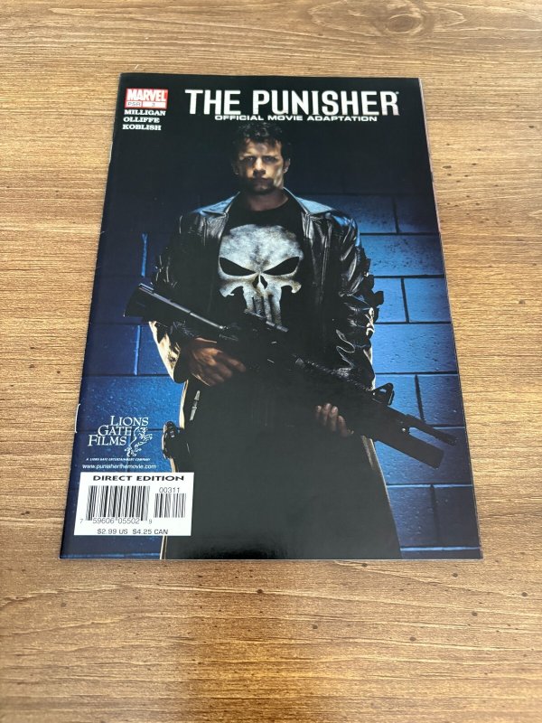 Lot Of 3 Punisher Ofifcial Movie Adaptation # 1 2 3 VF-NM Marvel Comics 15 J455