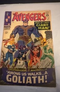 The Avengers #28 (1966)a Goliath walks among us - see description