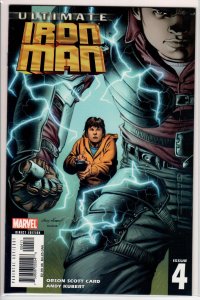 Ultimate Iron Man #4 (2005) 9.6 NM+