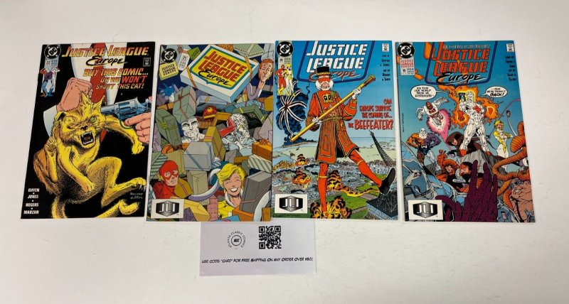 4 Justice League Europe DC Comics Books #19 20 21 22 Giffen Jones 67 JW16