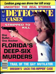 Detective Cases August 1991- Gay Mutilator- Lesbian Sex Gang True Crime