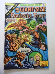 Giant-Size Fantastic Four #6 (1975) FN Condition