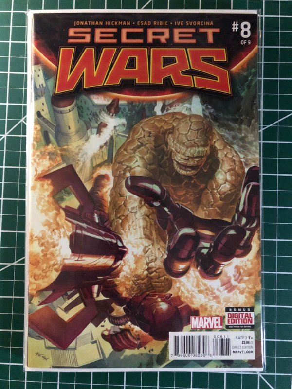 Secret Wars #0, 1, 2, 3, 4, 5, 6, 7, 8, 9 (2015) plus Journal and Official guide