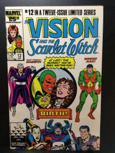 The Vision and the Scarlet Witch #12 Newsstand Edition (1986)