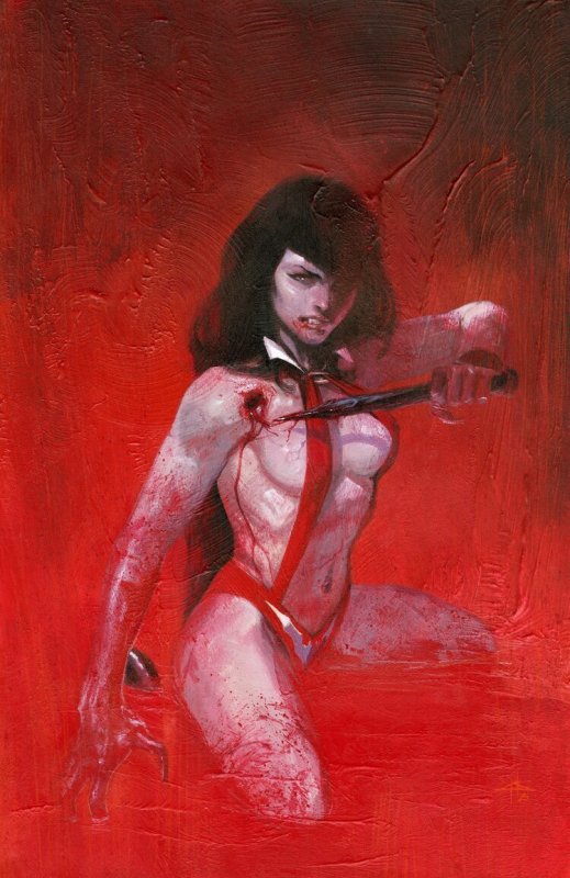 VAMPIRELLA TRIAL OF THE SOUL 1  DELL’OTTO VIRGIN VARIANT LTD TO 666